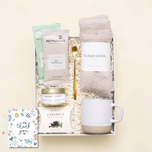 Unboxme Hot Chocolate Sampler Gift Box | Mug Gift Set, Employee Appreciation, Unique Holiday Gift Ideas, Birthday Gift, Care Package For Women & Men