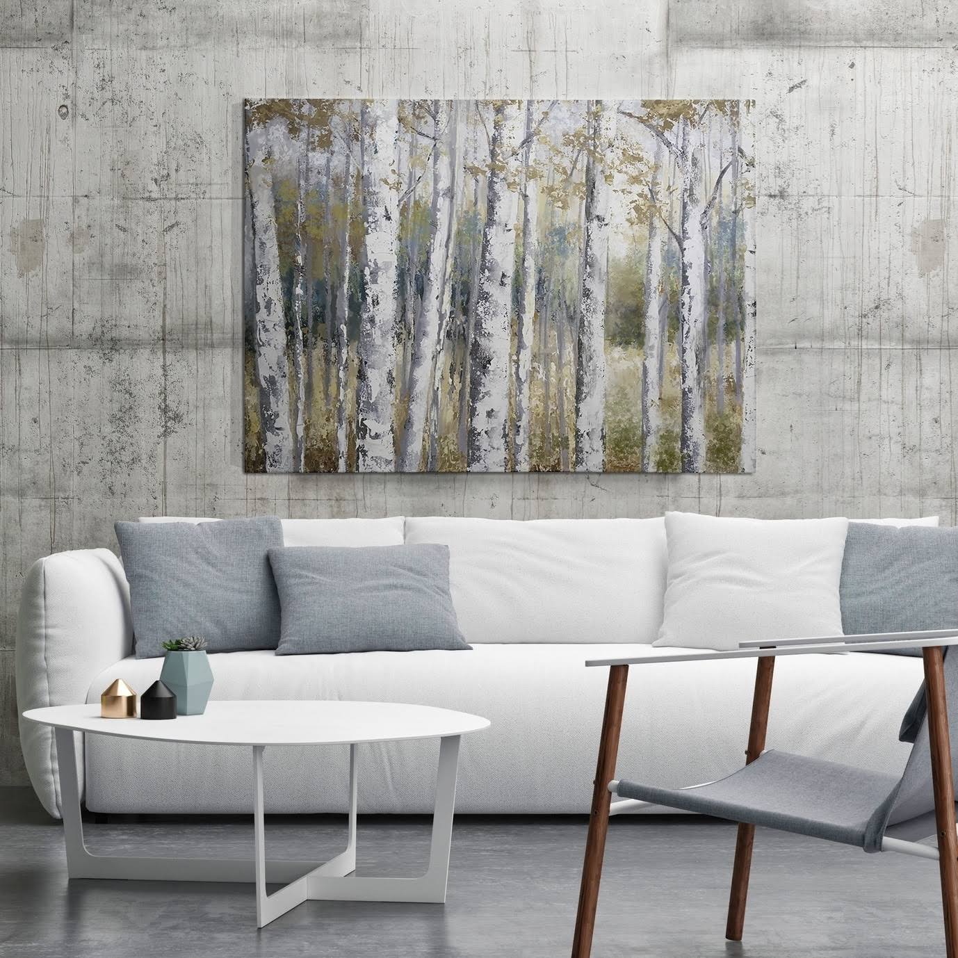 Wexford Home Hidden Birch Canvas Wall Art (Set Of 3) - Extra Large