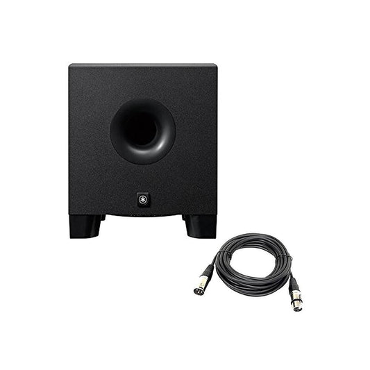 Yamaha Hs8s Powered Studio Subwoofer 8 With 3 Psc Xlr To Xlr Cables