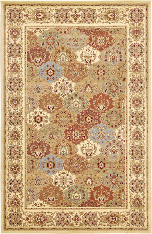 Unique Loom Hickory Voyage Area Rug (8 X 10 - Green)