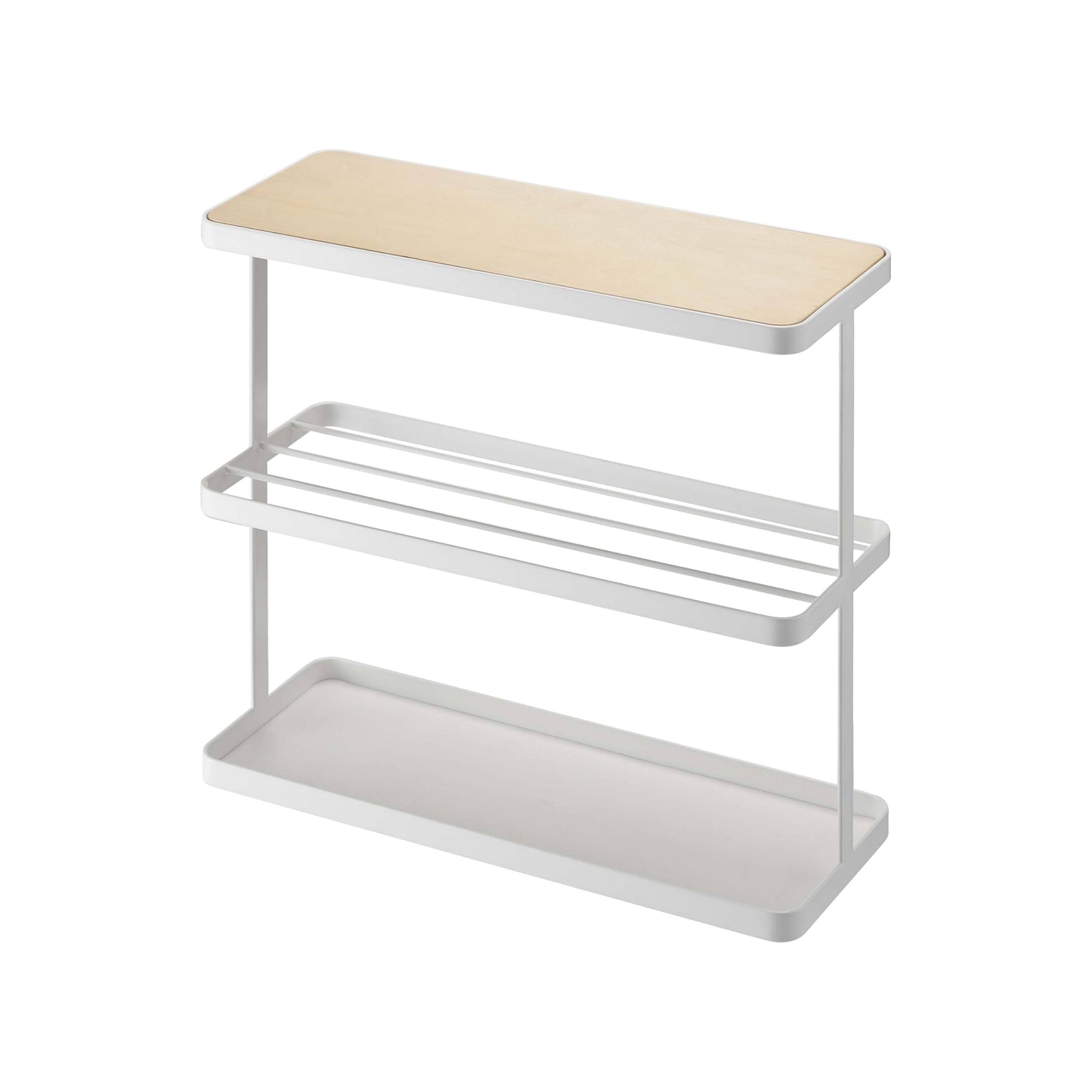 Yamazaki Home | Tower Storage Table White