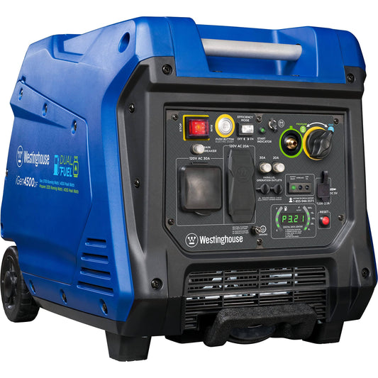 Westinghouse Igen4500df 3700w Dual Fuel Electric Start Portable Inverter Generator