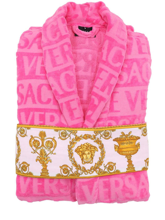 Versace Home - I Love Baroque Bathrobe - Pink - Xl