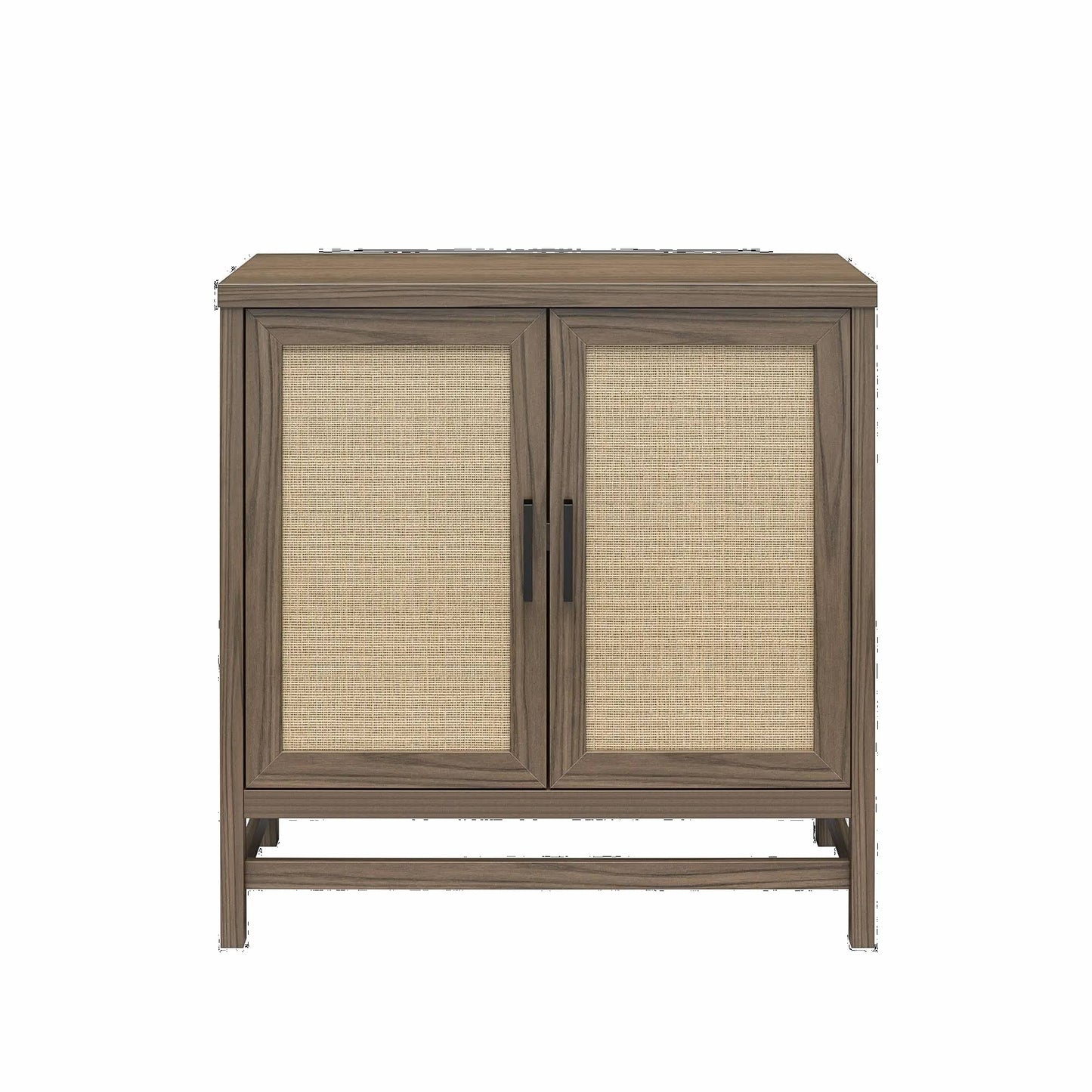 Ameriwood Home Lennon Storage Cabinet Medium Brown