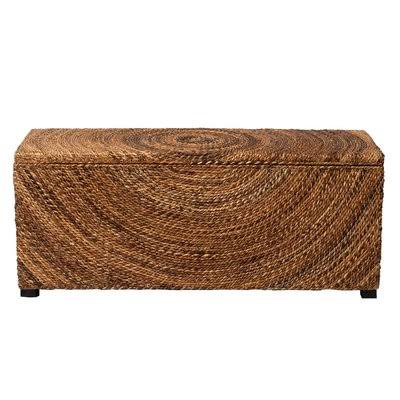 Beachcrest Home Wilmer Wood Flip Top Storage Bench