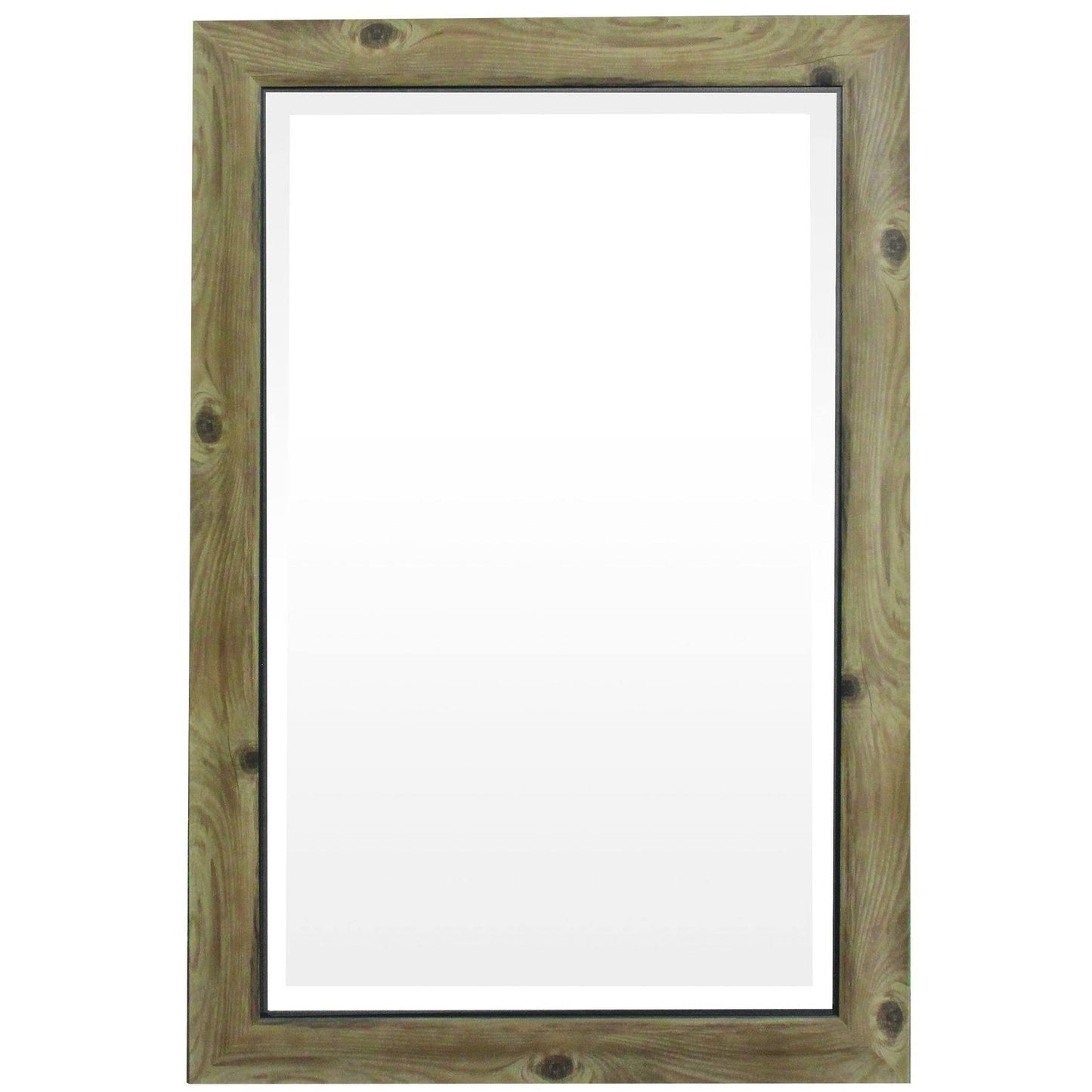 Yosemite Home Decor Black/Gray 24 Mirror