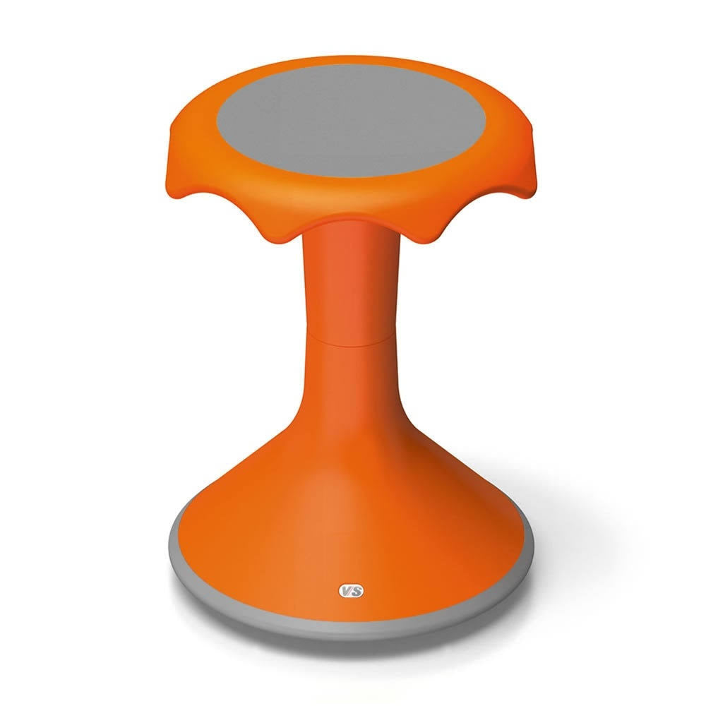 Vs America Hokki Stool Flexible Ergonomic Seating - 18 Orange