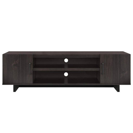 Ameriwood Home Julia 60 In. Espresso Tv Stand For Tvs Up To 65 In, Brown