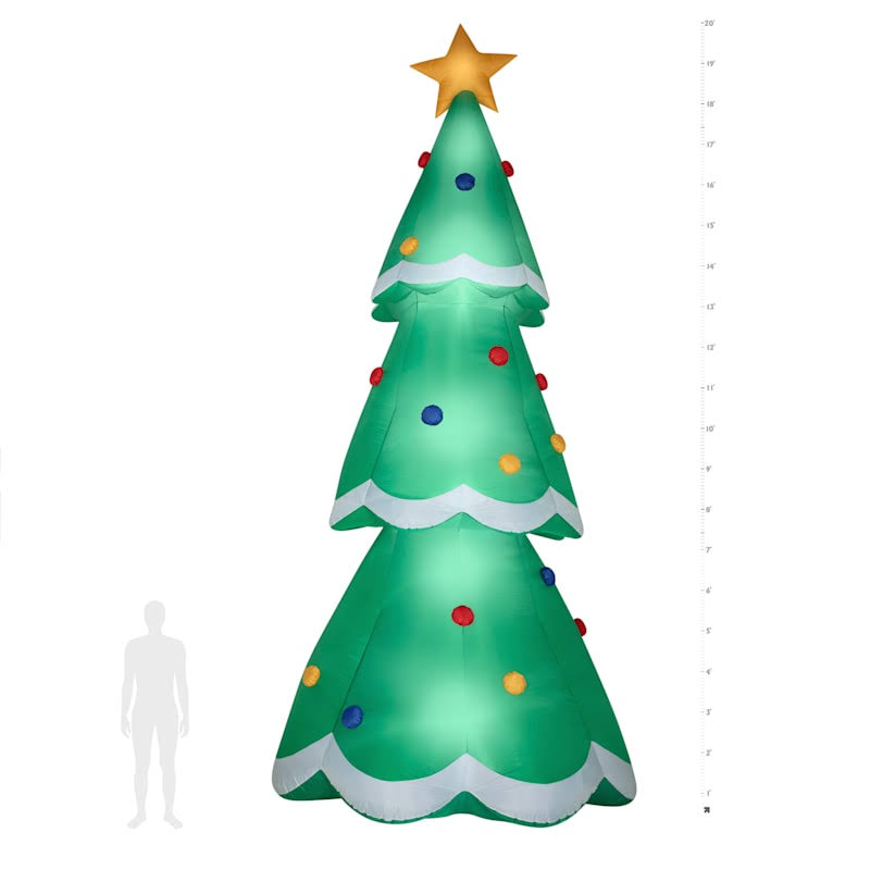 At Home Inflatable 20 Colossal Christmas Tree