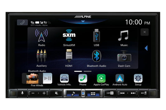 Alpine Ilx-507 7 Monitor Receiver W/Wired/Wireless Carplay+Android Auto+Camera