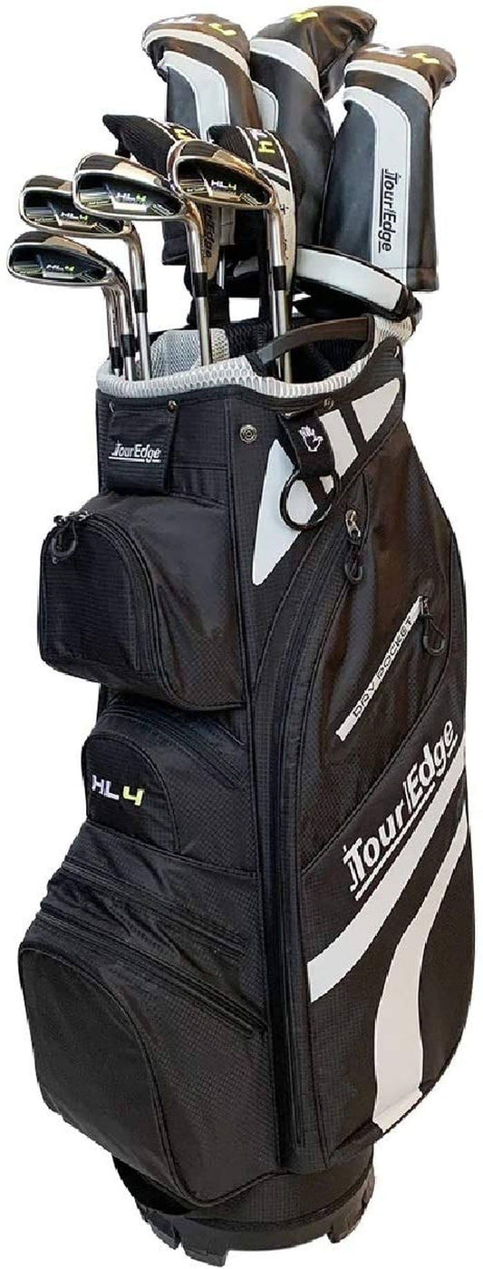 Tour Edge Hl4 To-Go Mens Complete Golf Set Reg Flex-Graphite-Lh