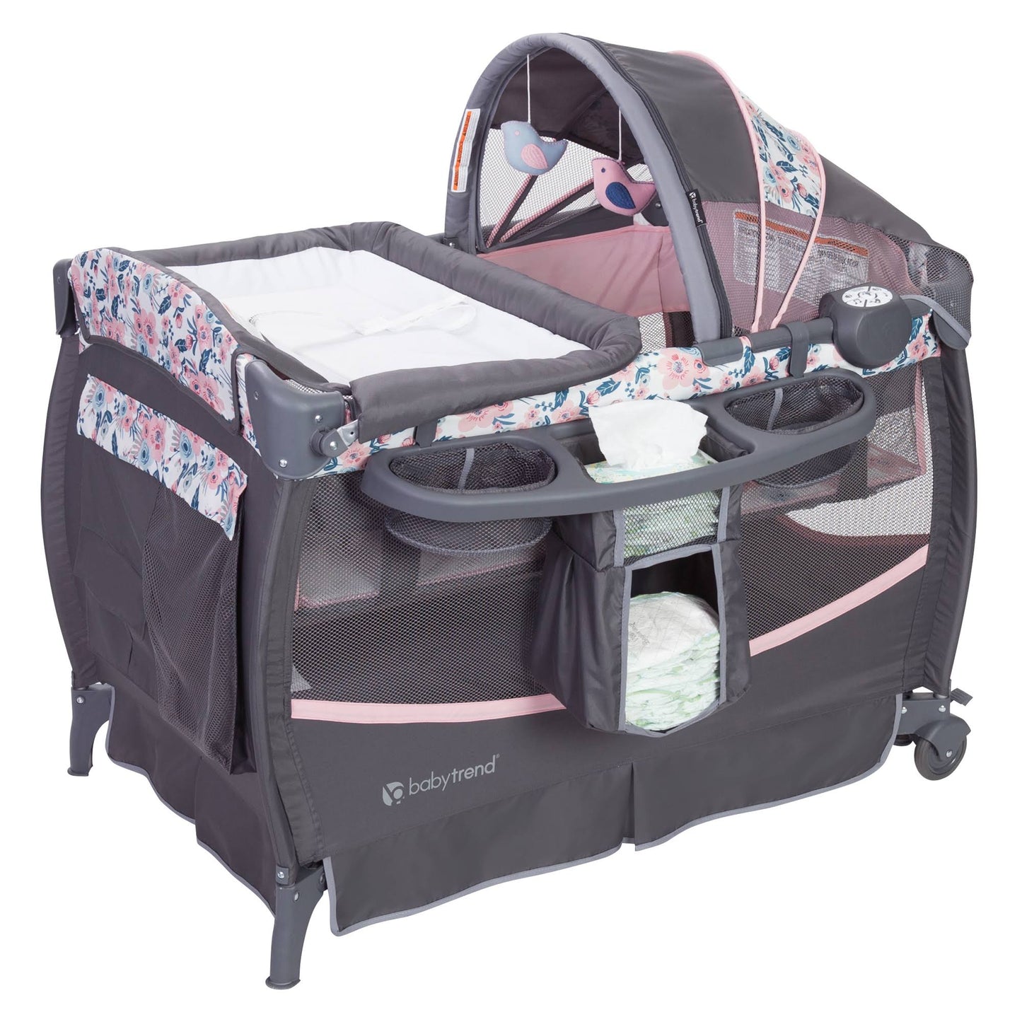 Baby Trend Deluxe Ii Nursery Center Playard, Primrose