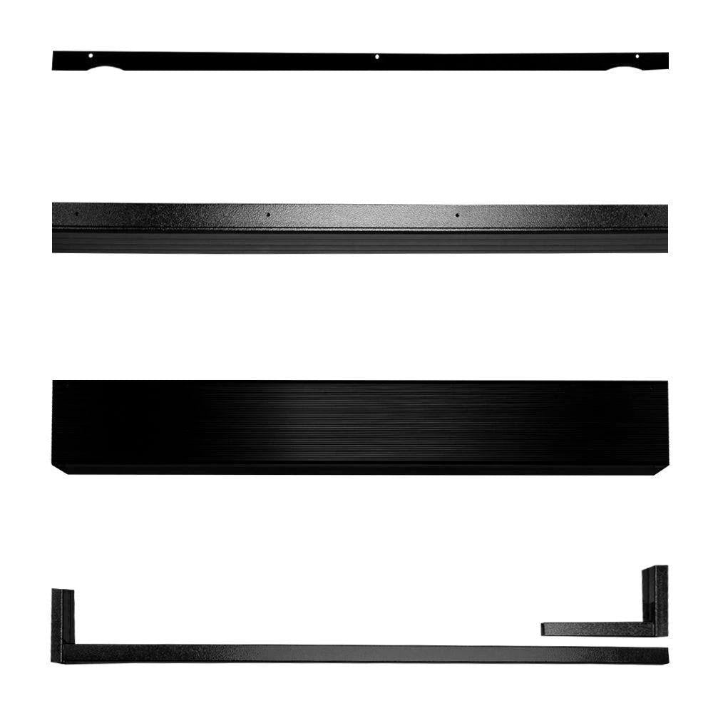 Unique Home Designs Black Security Door Seal Kit