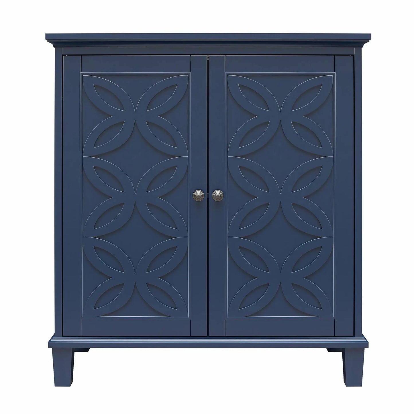 Ameriwood Home Celeste Double Door Accent Cabinet, Navy