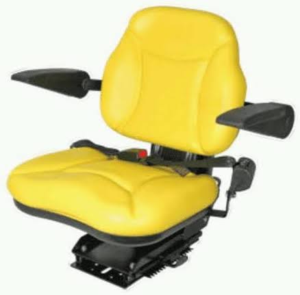 A & I Products Big Boy Suspension Tractor Seat Yellow, Model Bbs108yl