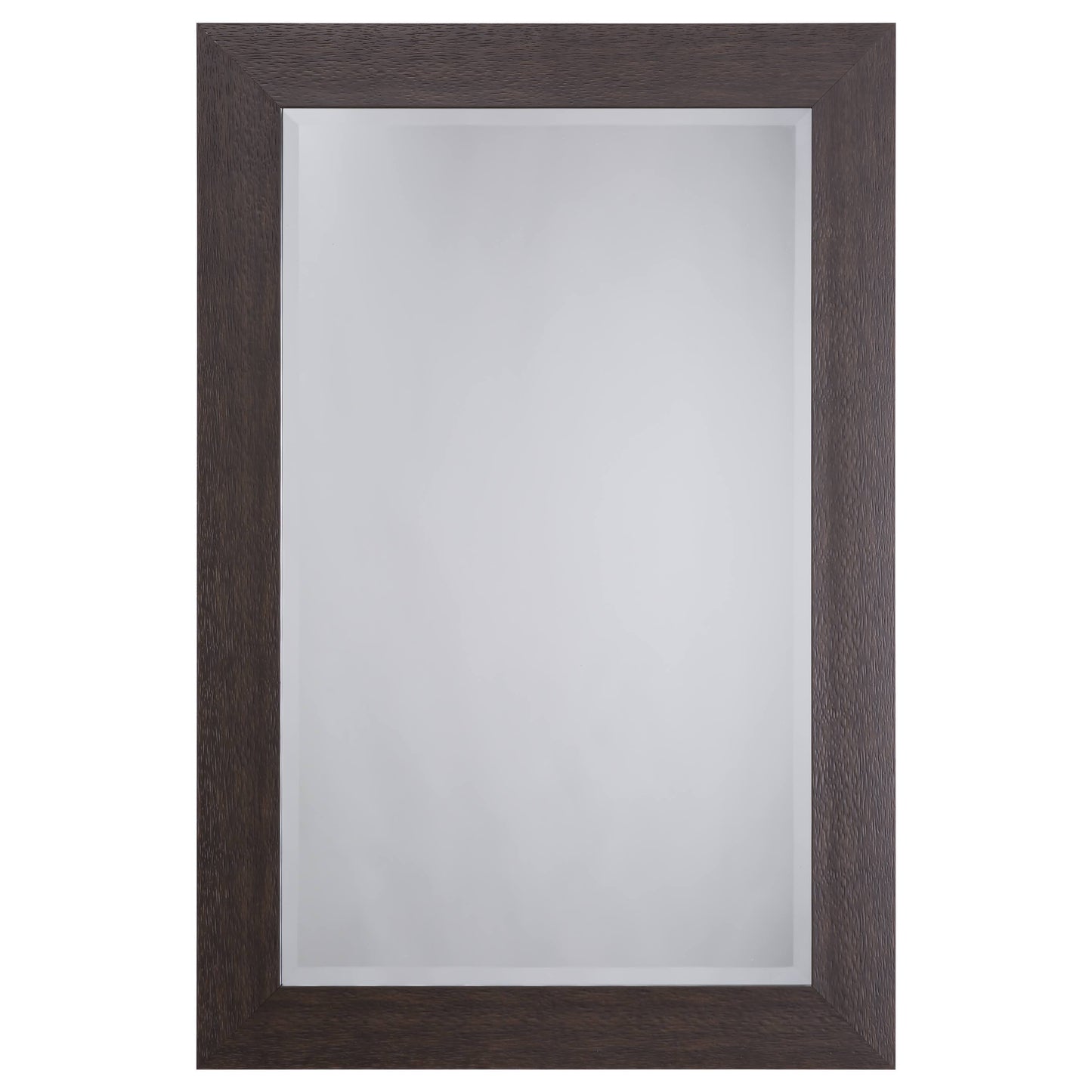 Yosemite Home Traditional Framed Wall Mirror, Espresso, 24w X 36h In.