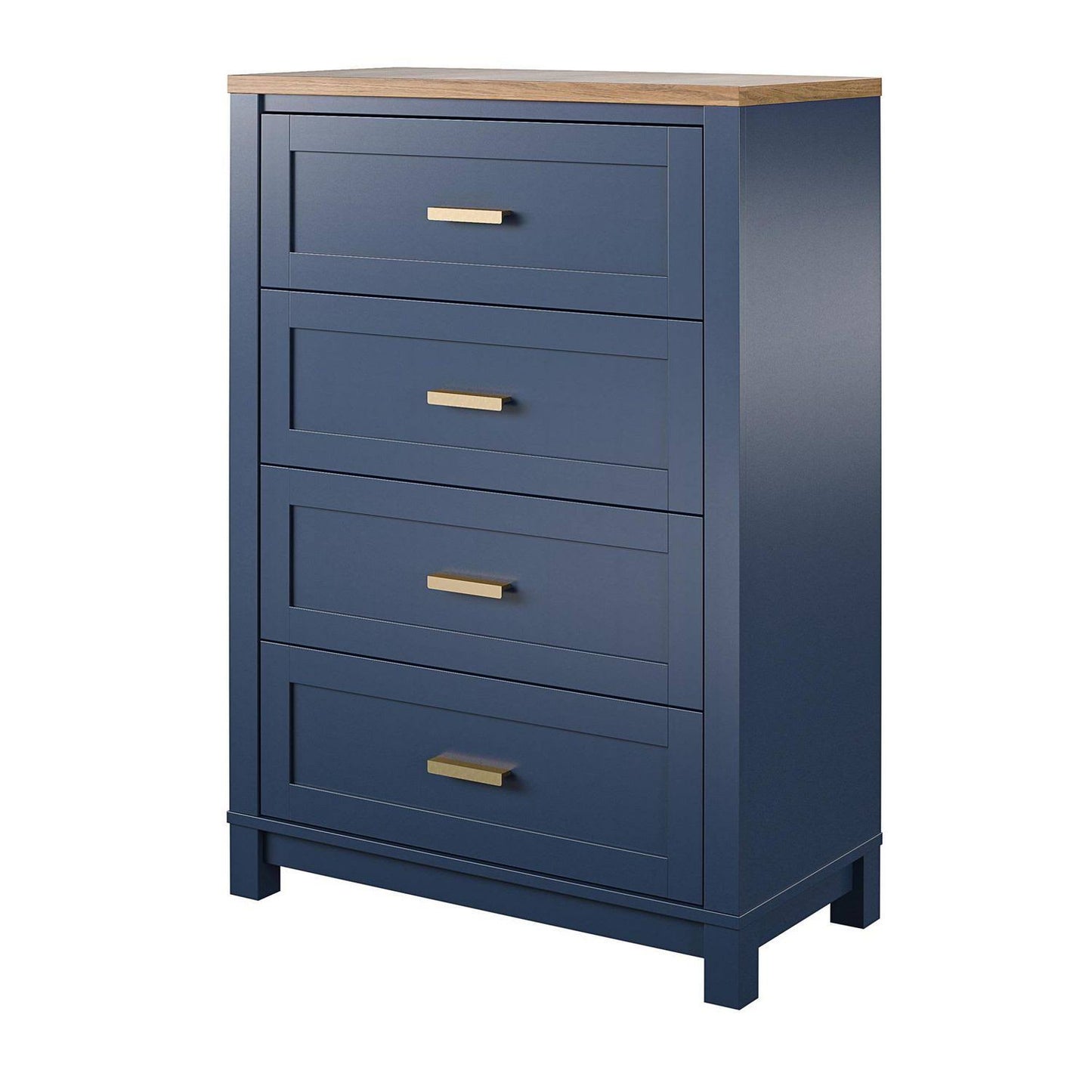 Ameriwood Home Charleswood 4 Drawer Dresser - Navy