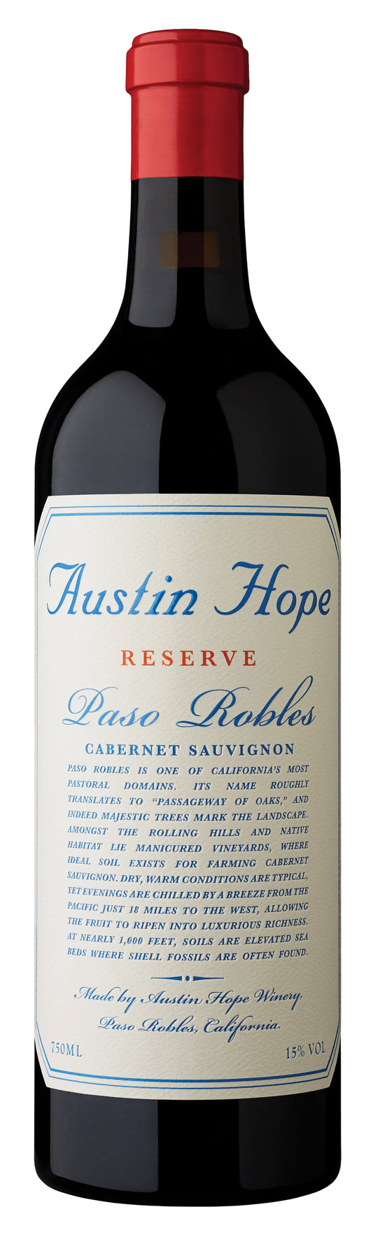 Austin Hope Reserve Cabernet Sauvignon 750 Ml