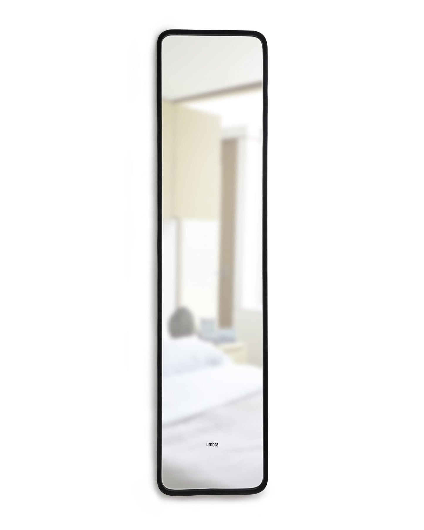 Umbra Hub Leaning Mirror (Black)