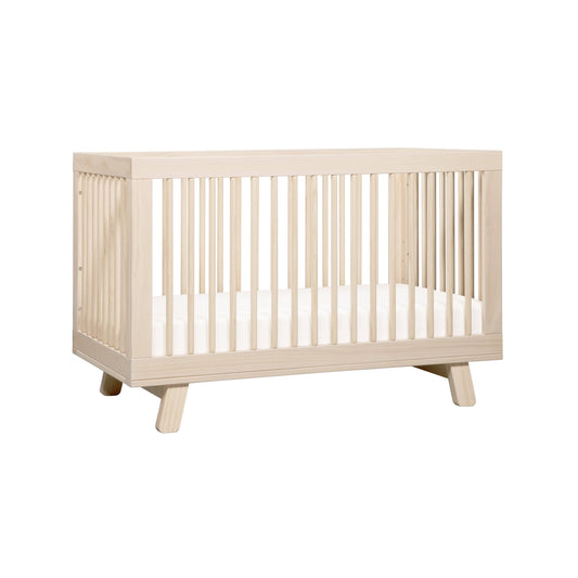 Babyletto - Hudson 3-In-1 Convertible Crib With Toddler Bed Conversion Kit Washed Natural