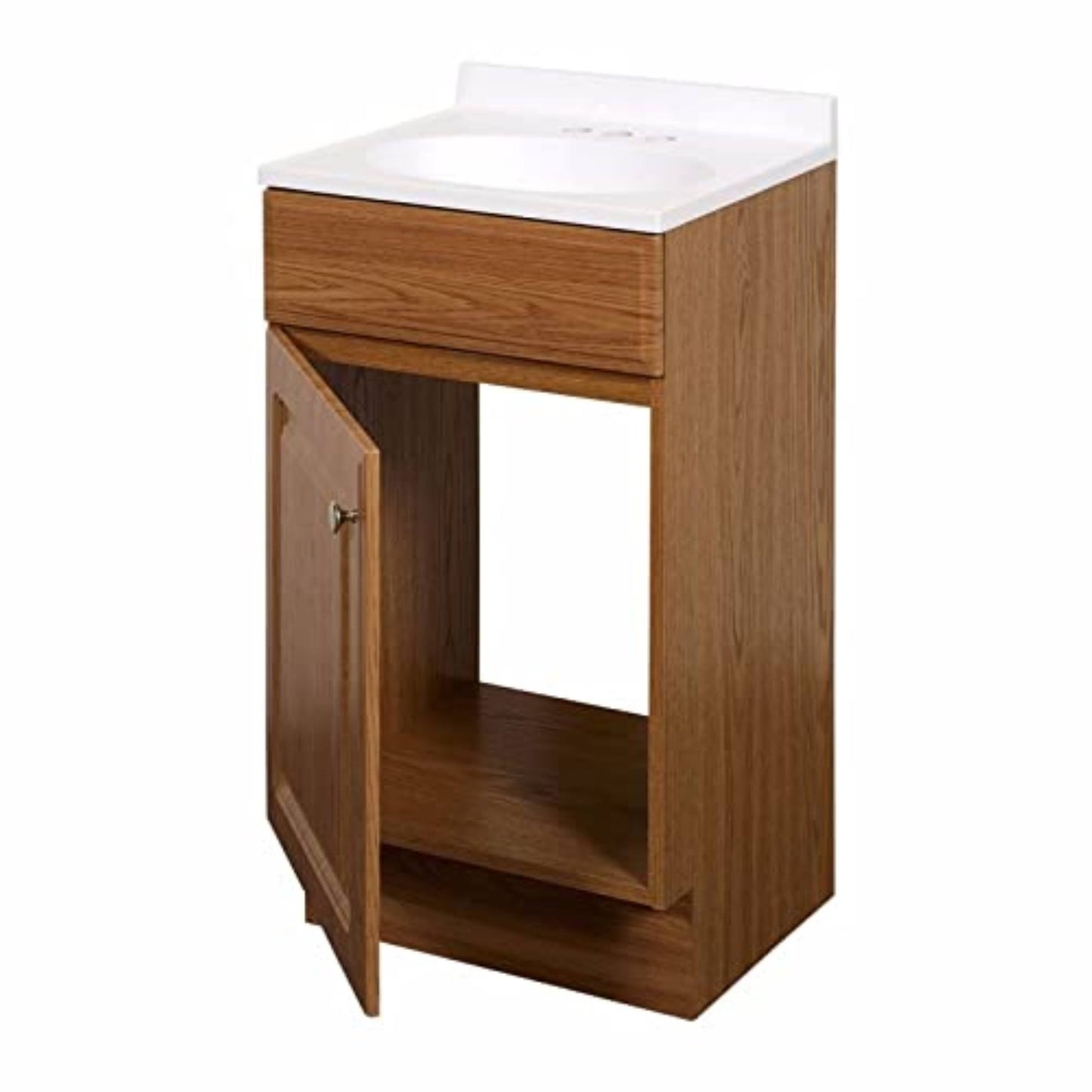 Zenith Home 4009237 18 In. Oak Vanity Combo