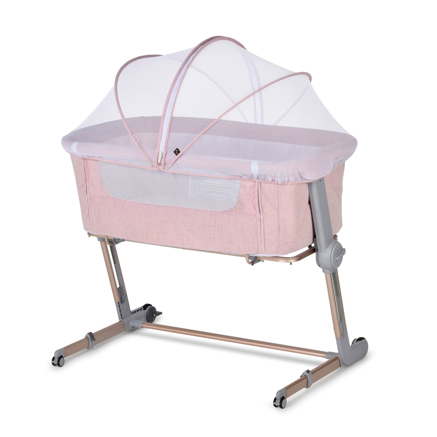 Unilove Hug Me Plus 3-In-1 Bedside Sleeper - Plum Pink