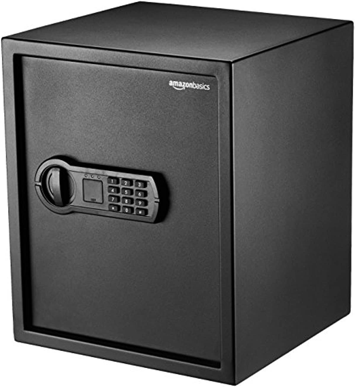 Amazonbasic Home Keypad Safe - 1.52 Cubic Feet, 13.8 X 13 X 16.5 Inches In Black