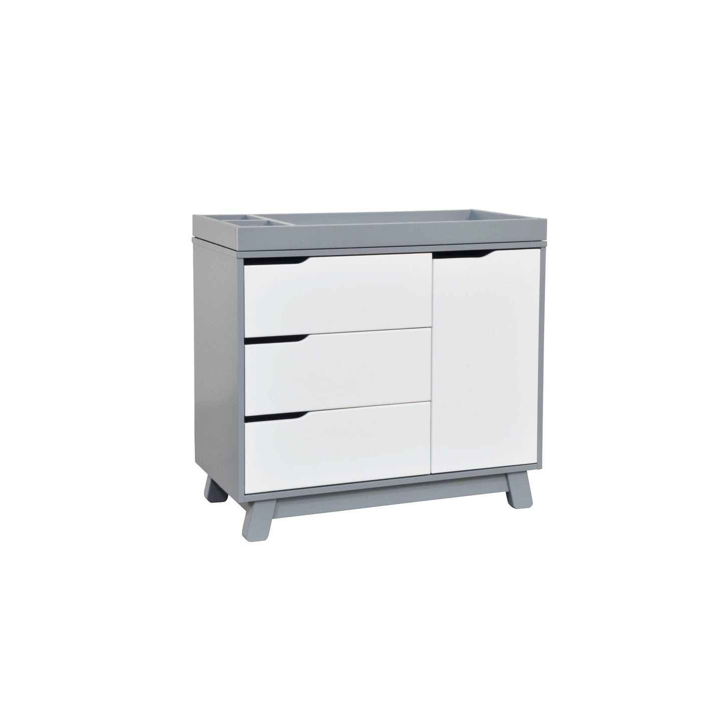 Babyletto - Hudson 3-Drawer Changer Dresser With Removable Changing Tray Grey / White