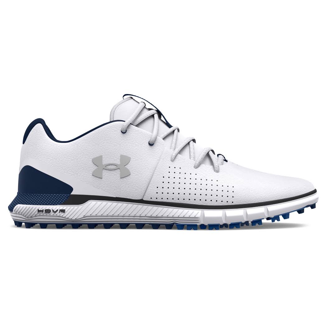 Under Armour Hovr Fade 2 Sl Shoe Wide Footwear White/Blue Academy By Auchterlonies Golf