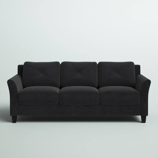 Zipcode Design Ibiza Sofa, Black