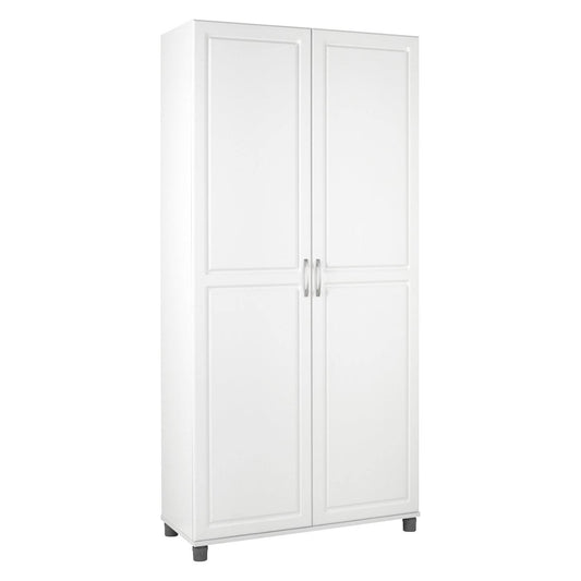 Ameriwood Home Systembuild Kendall Storage Cabinet, White